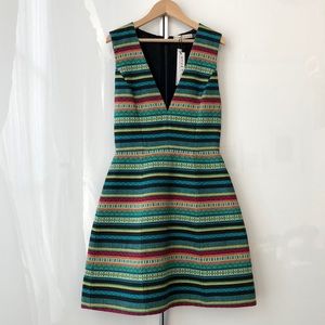 ALICE + OLIVIA A-Line Sleeveless Dress 0 XS